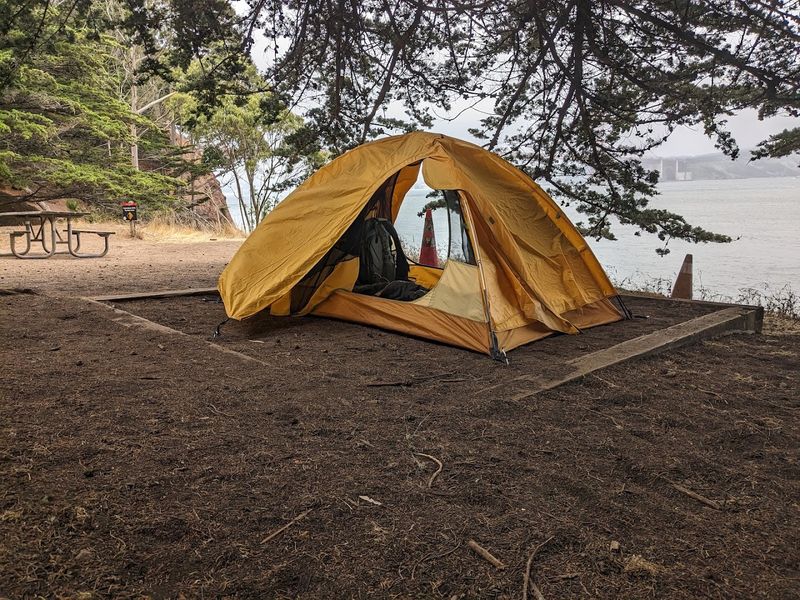 Kirby Cove Campground, Marin Headlands