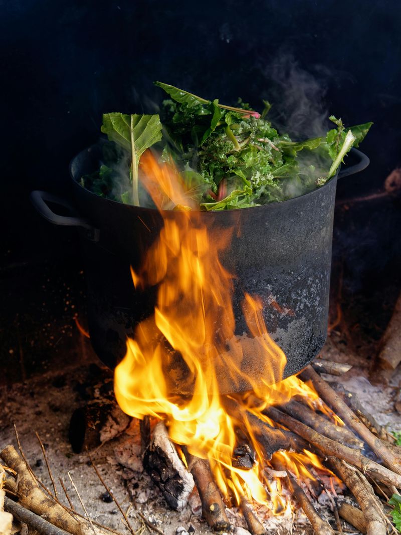 Collard Greens with Smoked Turkey or Ham Hocks