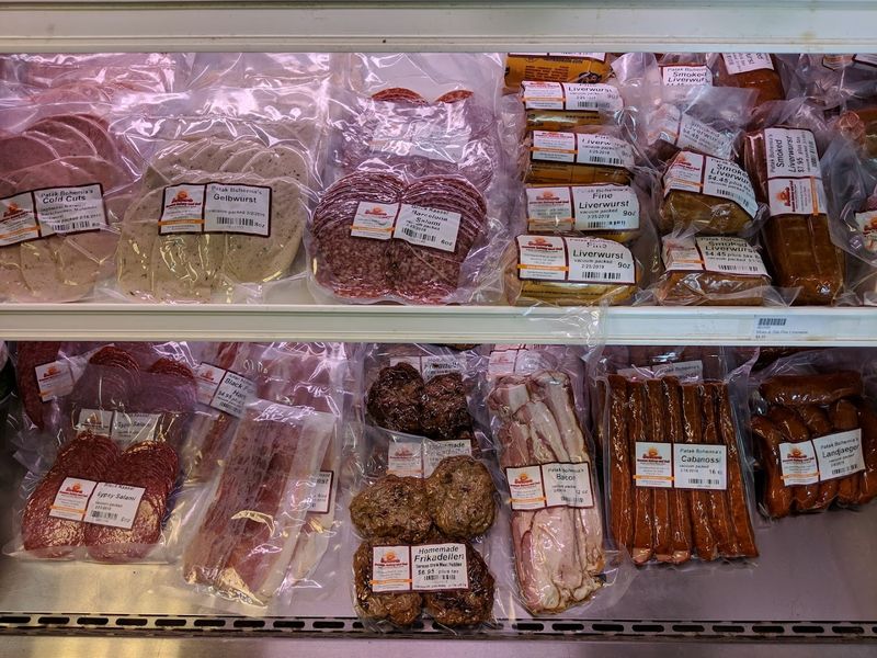 Premium Meats And Cheeses At The Deli Counter