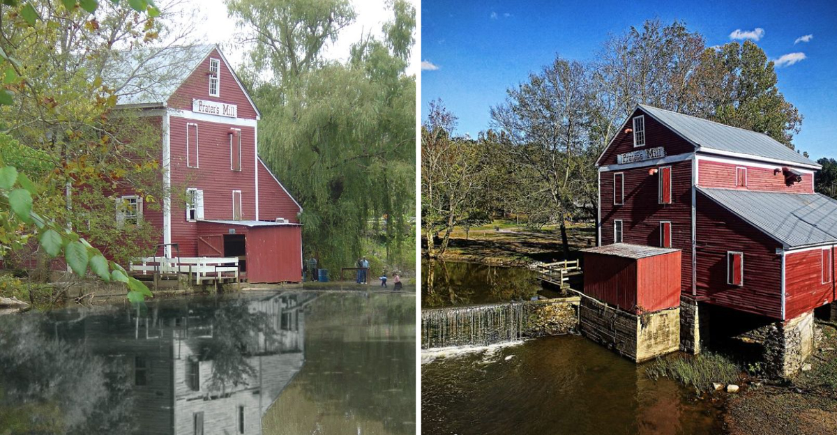 Hidden Along A Quiet Georgia Creek Is A Historic Mill That Still Feels Like 1855 - Decor Hint