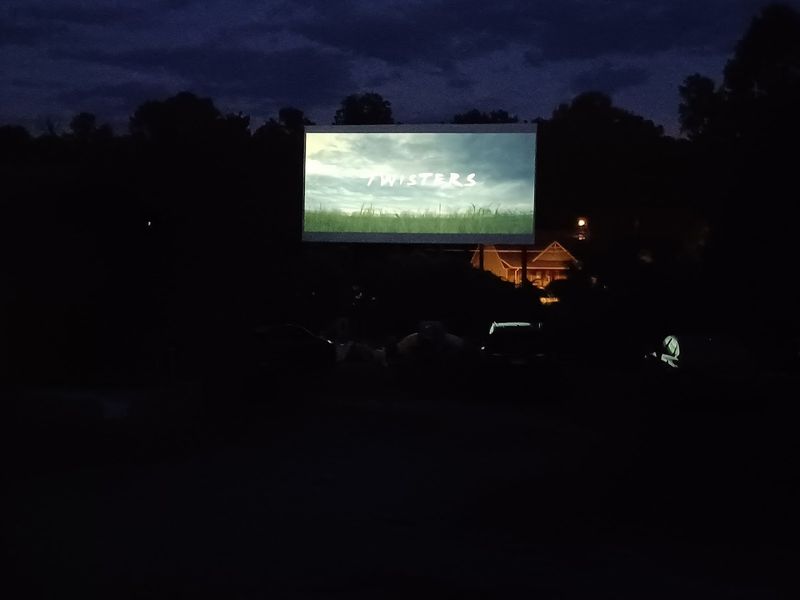 First-Run Movies on a Big Screen