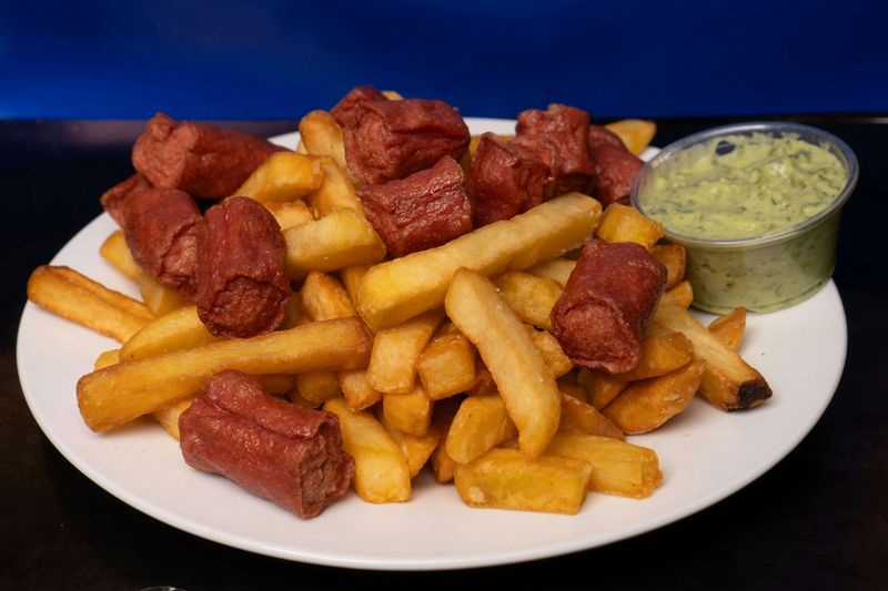 Vienna Sausages with Hot Sauce