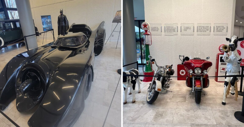 Inside Chick-fil-A’s Hidden Atlanta Georgia Campus Is A Batmobile Hiding Among The Chicken Sandwiches