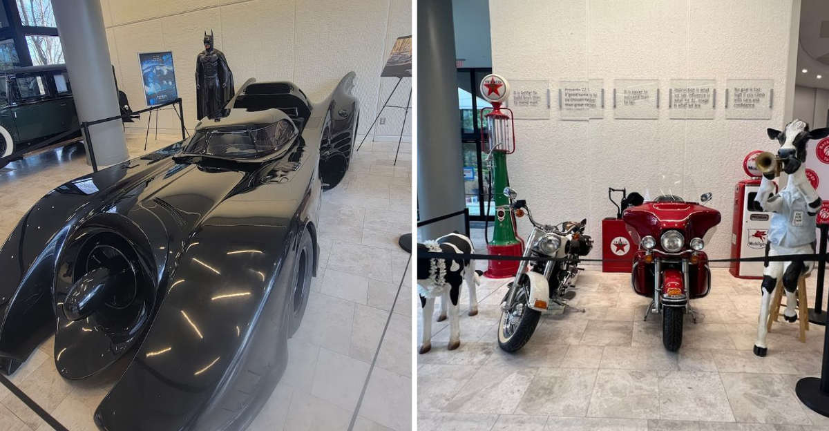 Inside Chick fil As Hidden Atlanta Georgia Campus A Batmobile Hiding Among The Chicken Sandwiches - Decor Hint