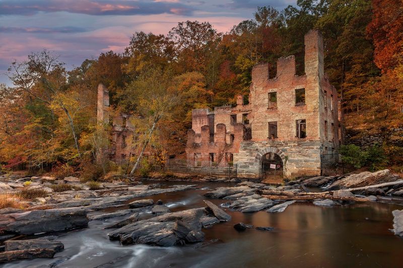 New Manchester Mill Ruins at Sweetwater Creek State Park