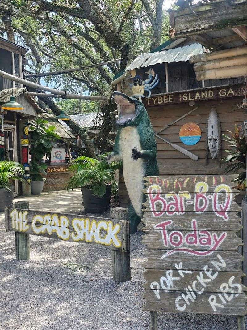 This No-Frills Restaurant In Georgia Has Famous Seafood Known Throughout The State - Decor Hint Gift Shop Stocked With Tybee Island Souvenirs and Homemade Sauces