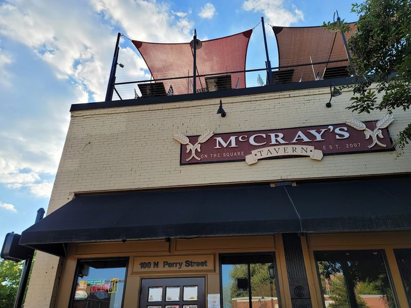 A Rooftop Bar With Views Of Downtown Lawrenceville