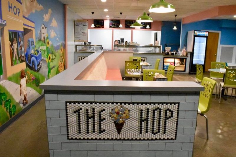 15 Ice Cream Shops In North Carolina Locals Love For A Sweet Treat - Decor Hint The Hop Ice Cream Café, Asheville, NC