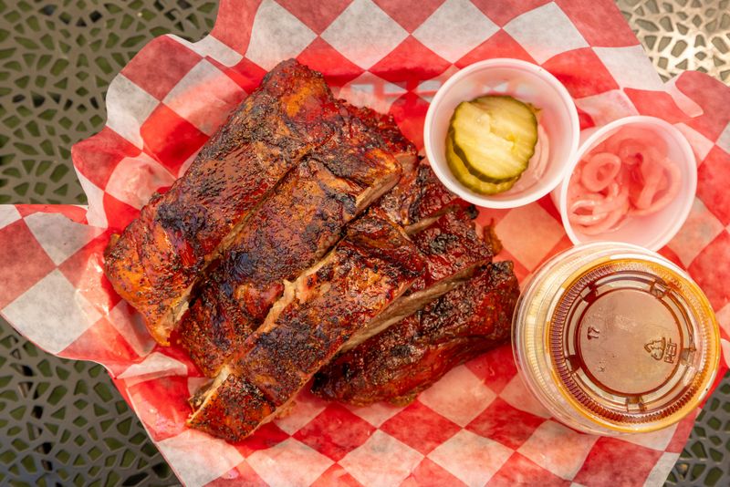 Southern Soul Barbeque Oak-Smoked Ribs
