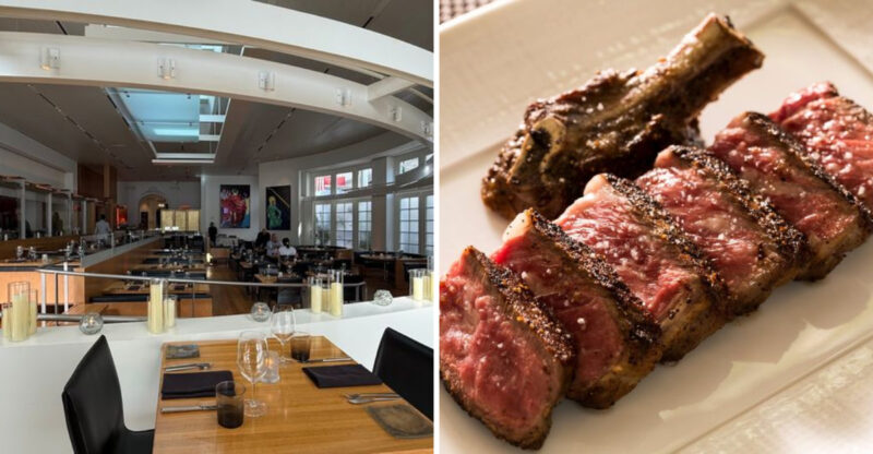 Modern Glamour And Wood-Fired Steaks Await At This Iconic California Steakhouse