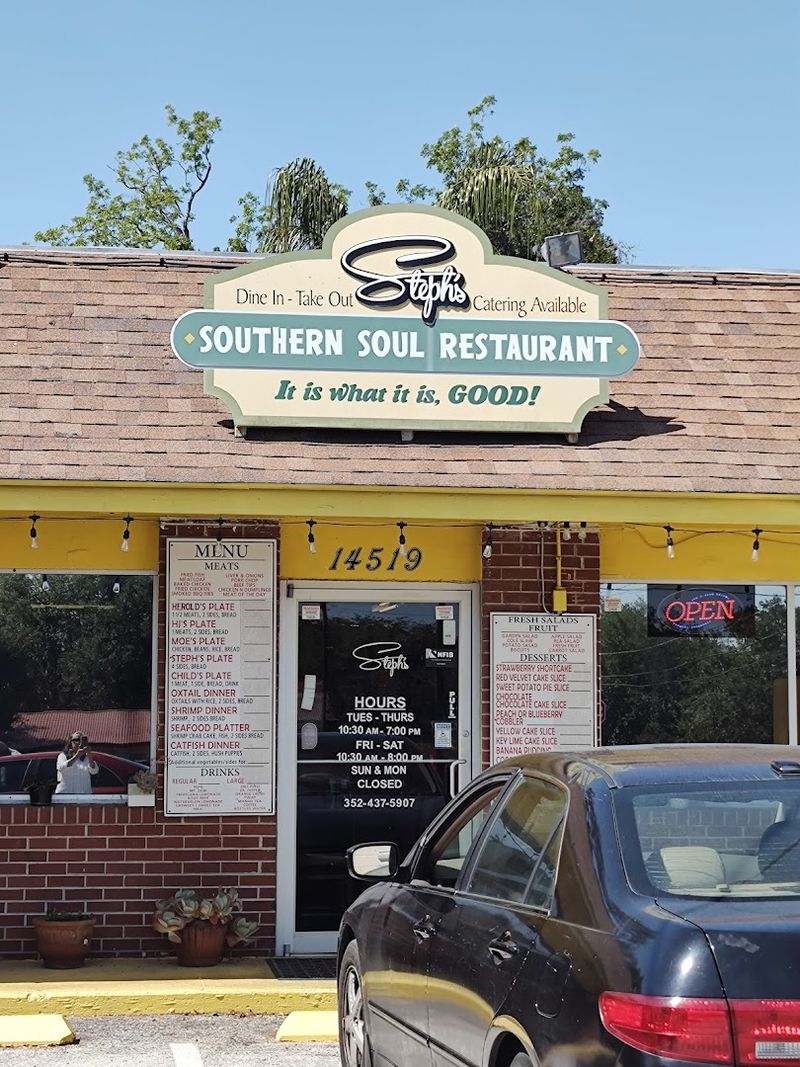 16 Florida Hole-In-The-Wall Restaurants Locals Can't Get Enough Of - Decor Hint Steph's Southern Soul Restaurant, Dade City