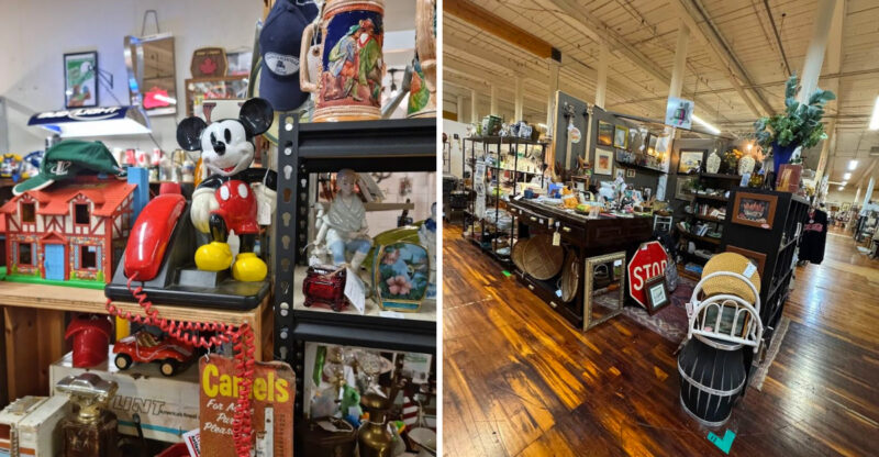 One Of North Carolina’s Biggest Antique Malls Feels Like A Collector’s Paradise