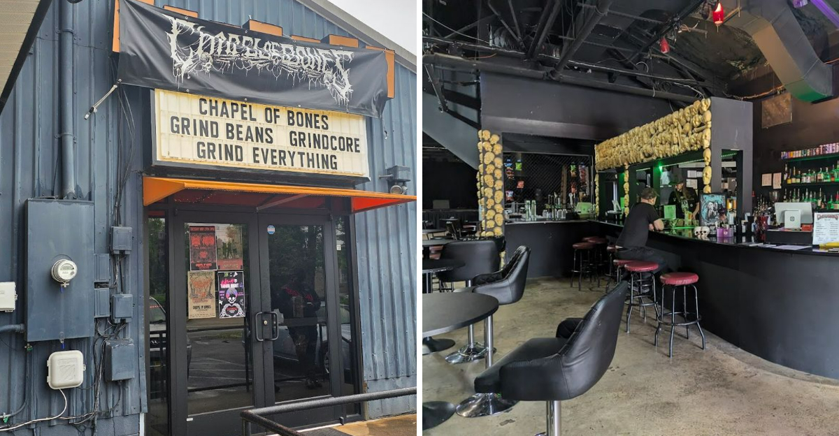 One Of North Carolinas Most Unique Coffee Shops Has A Dark Victorian Gothic Style - Decor Hint