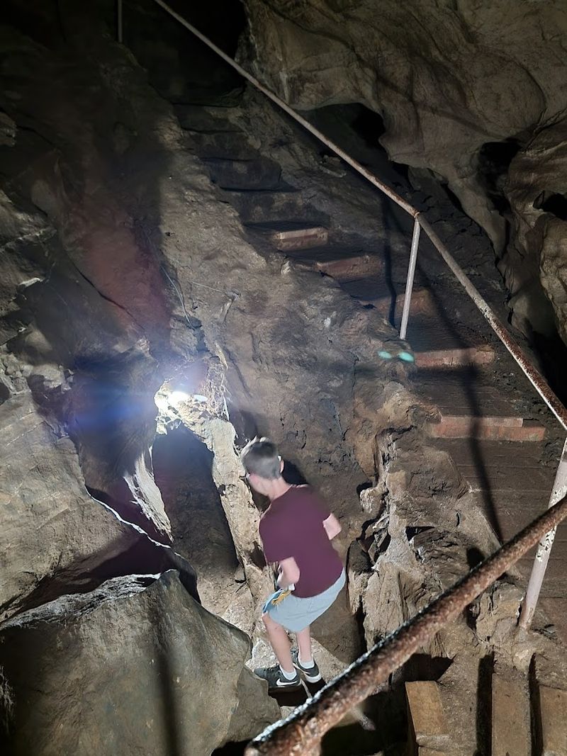 This Underground California Adventure Feels Like Stepping Into Middle-Earth - Decor Hint The Tour Involves Crawling, Clay, And Underground Rafting