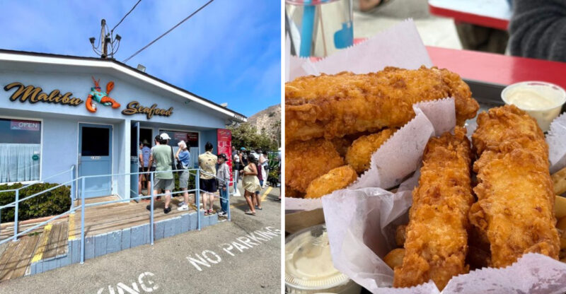 People Drive From All Over California For The Legendary Fish And Chips At This Oceanfront Restaurant