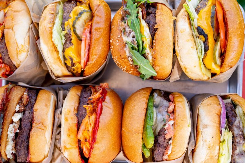 Beloved Northern California Roadside Burger Stand Opened Its First L.A. Location At The Grove - Decor Hint A Commitment To Quality Ingredients And Modern Roadside Classics