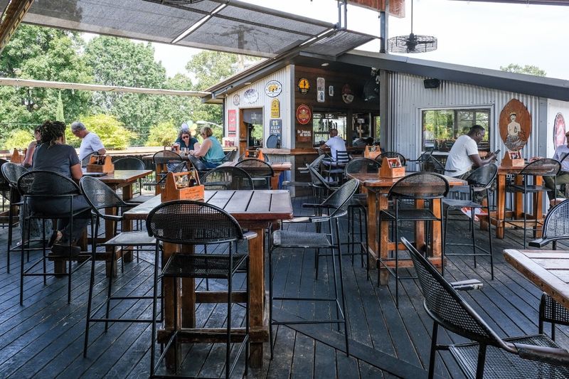 A Seafood Pub With One Of Atlanta's Most Unique Settings
