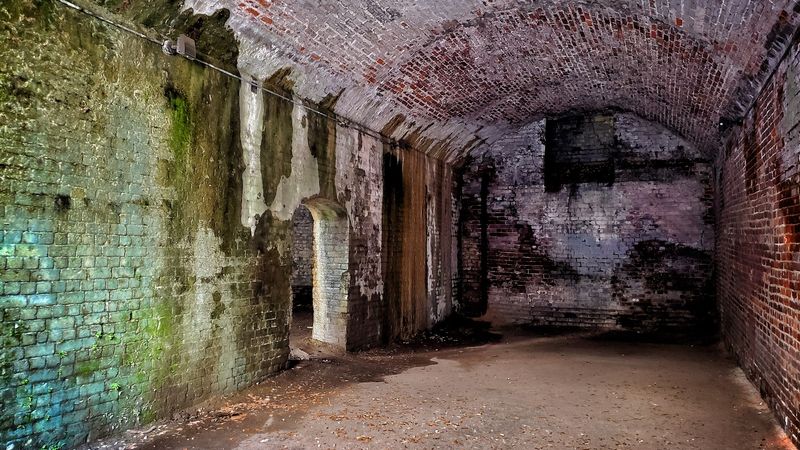 11 Eerie Abandoned Places In Georgia That Feel Like Time Capsules - Decor Hint Old Savannah City Hall Vault Area, Savannah