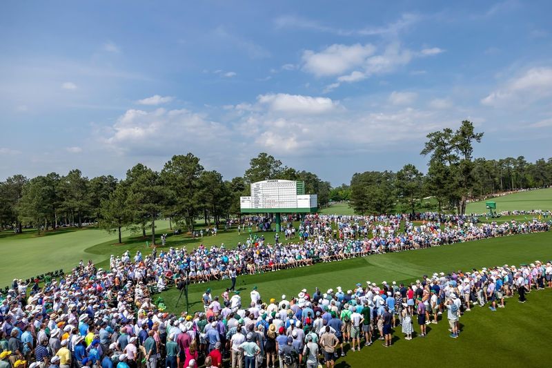 The Masters Golf Tournament in Augusta