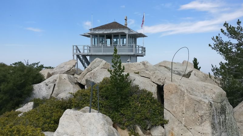 The Lookout Is Staffed During The Summer Season