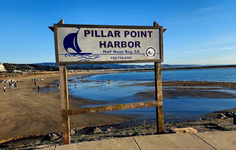 Pillar Point Harbor Marks The Northern Starting Point
