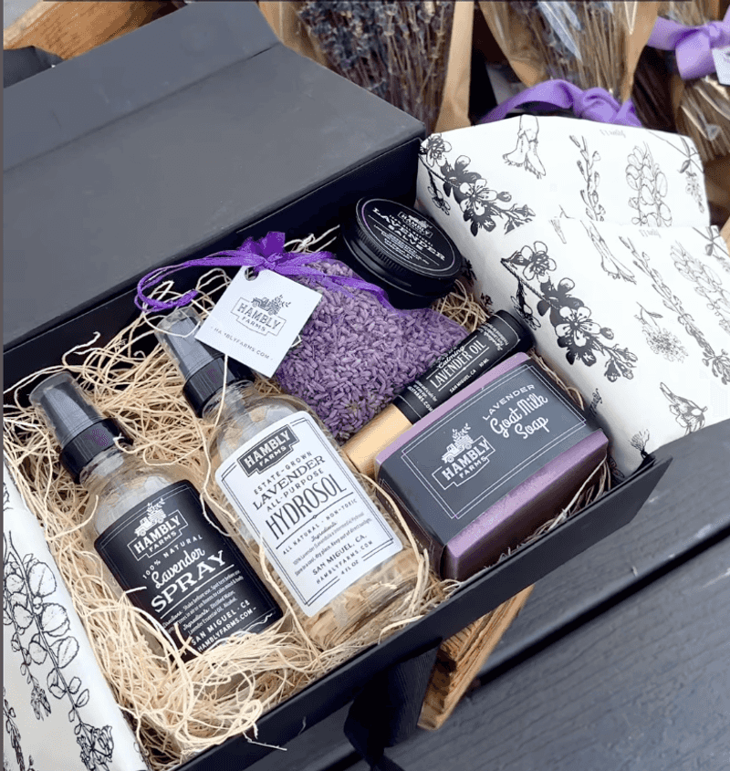 A Product Line Crafted Entirely From Estate-Grown Lavender
