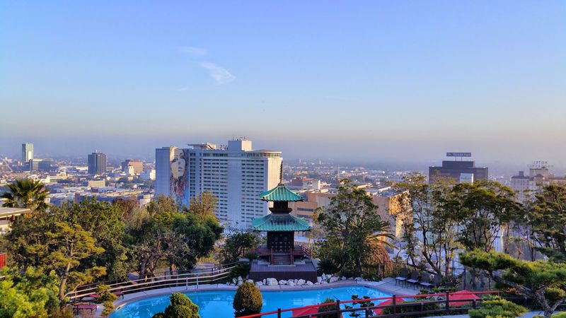 This 110-Year-Old Mountain Palace Overlooking The Hollywood Hills, California Is A Stunning Kyoto Castle Replica With A 600-Year-Old Pagoda And 360° Views - Decor Hint 360-Degree Skyline Views That Stretch From Downtown To The Pacific