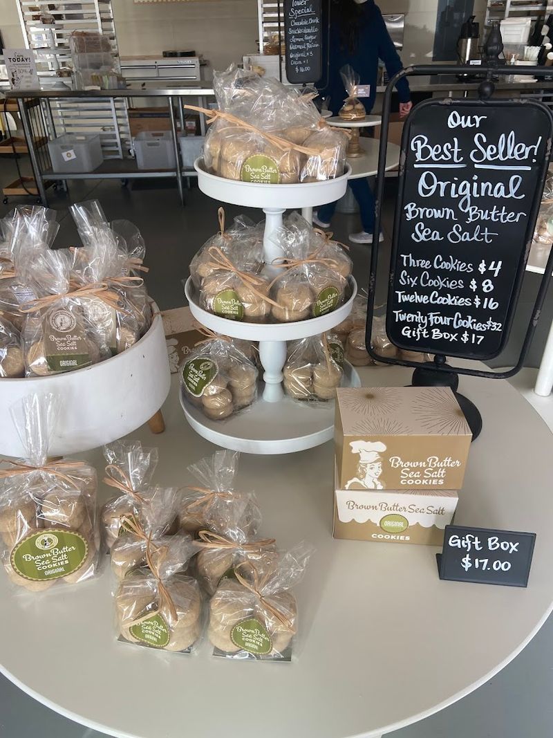 Signature Brown Butter Sea Salt Cookies Are the Star Of The Show