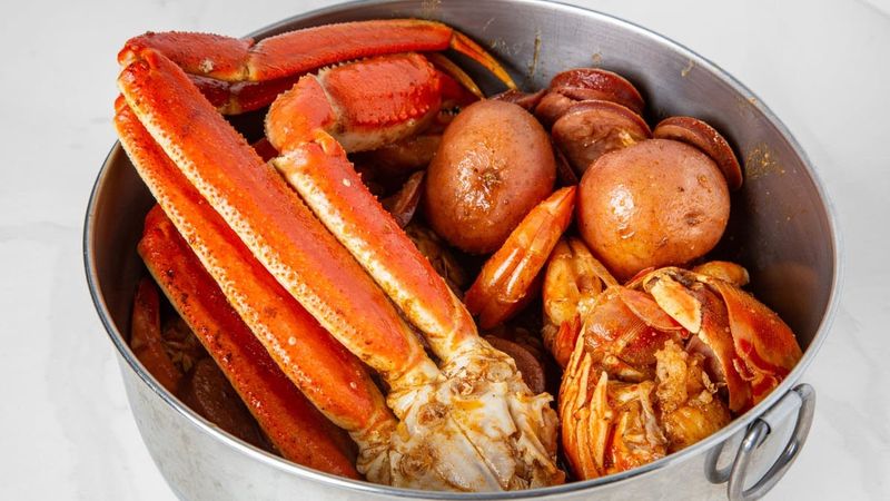 Fresh Stone Crab At Local Waterfront Spots