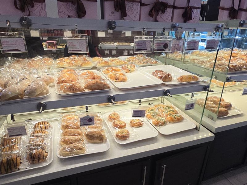 A Bakery Case Packed With Sweet And Savory Treats