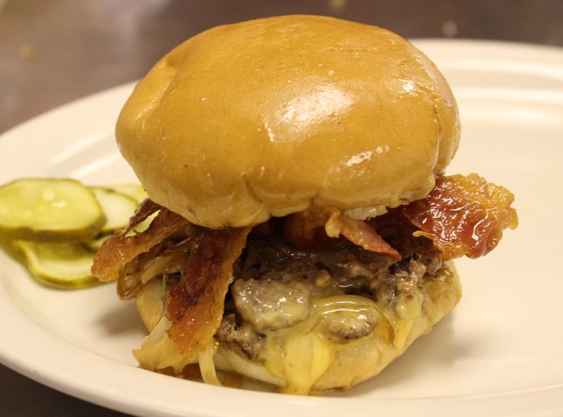 Locals Swear This Michigan Burger Joint Is Worth The Wait - Decor Hint Why The Burger Itself Is The Whole Point