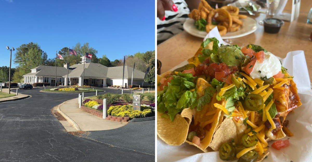 The Fried Grouper And Loaded Nachos Are Just As Delicious As The Views At This Stone Mountain Restaurant Georgia - Decor Hint