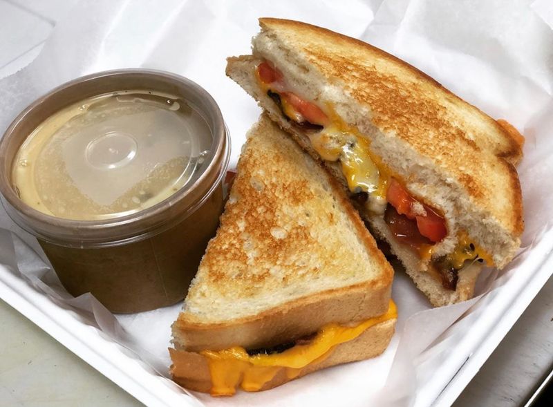 Grilled Cheese And Tomato Bisque That Hits Different