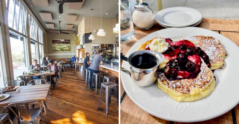 The Lemon Ricotta Pancakes At This California Spot Have Quietly Become The Most Talked About