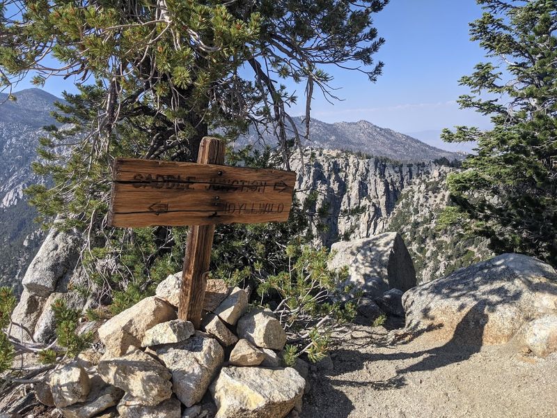 Two Trail Options Lead To The Peak From Humber Park