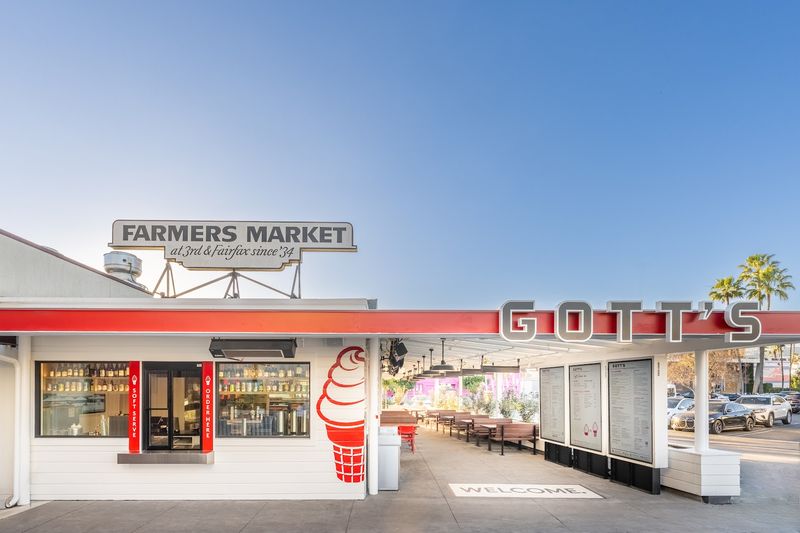 Beloved Northern California Roadside Burger Stand Opened Its First L.A. Location At The Grove - Decor Hint The Dedicated Soft-Serve Window