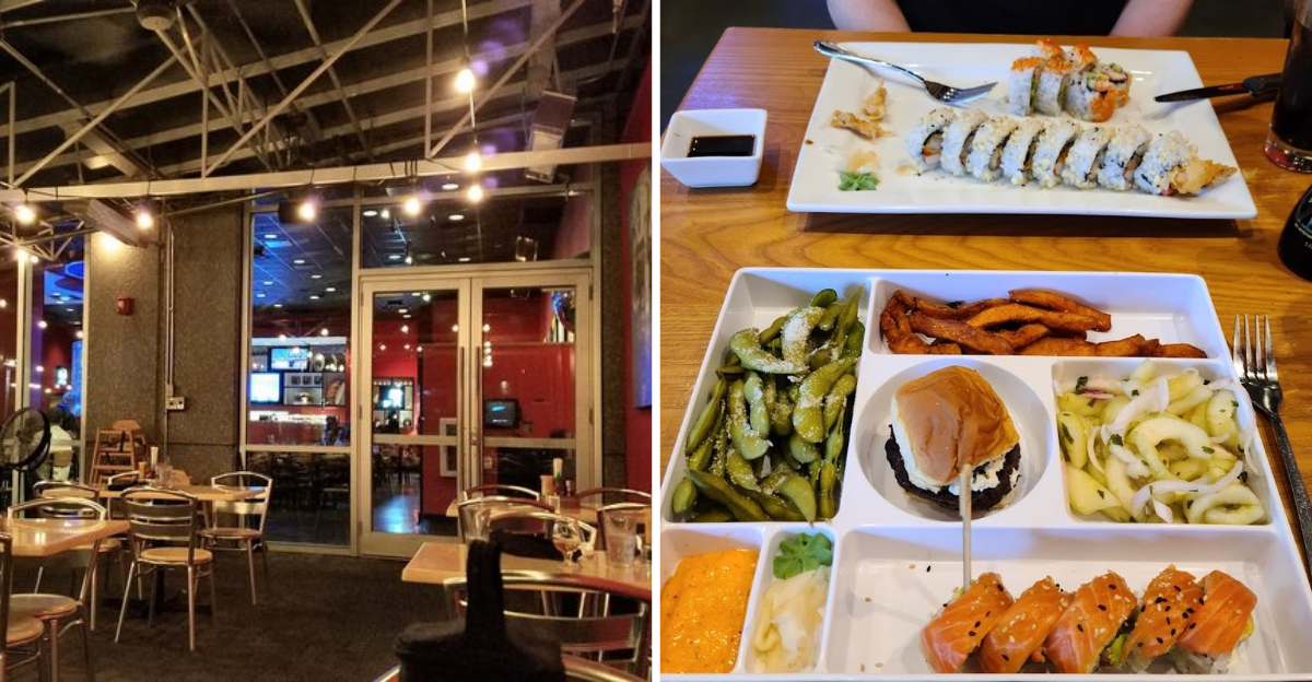 The North Carolina Eatery Serving Sushi And Burgers That Has Everyone Doubling Down - Decor Hint
