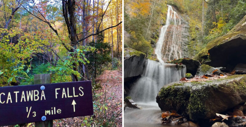 The North Carolina Mountain Waterfall Hike That Every Nature Lover Needs To Experience At Least Once
