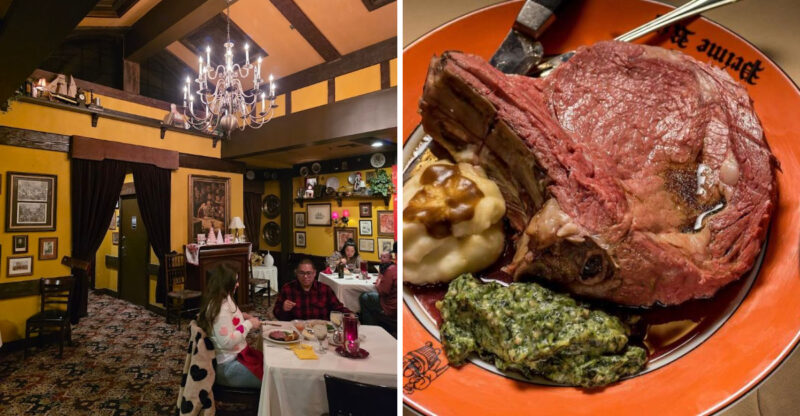 The Prime Rib At This Classic Restaurant Is Worth The Trip From Anywhere In California