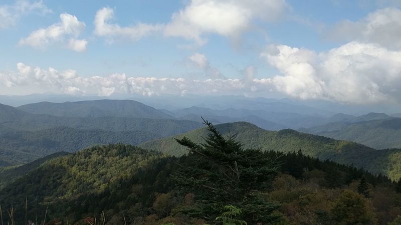 Navigating The Highest Sections Of The Parkway