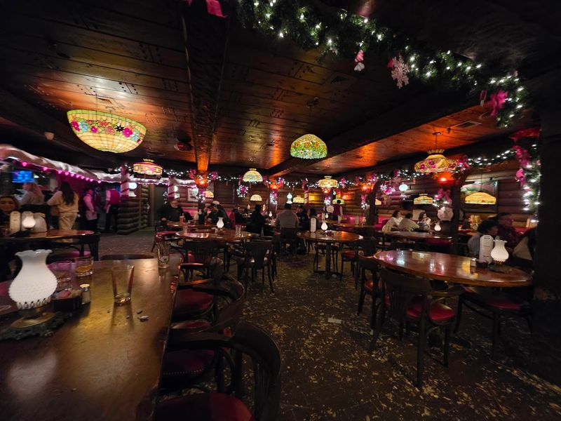 The Rustic Log Cabin Atmosphere Sets The Mood Immediately