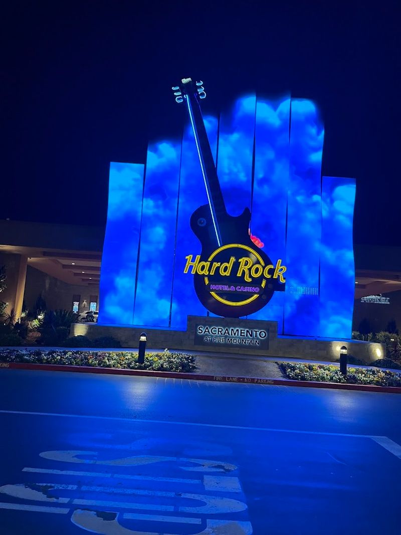 The Location Inside Hard Rock Hotel Sacramento