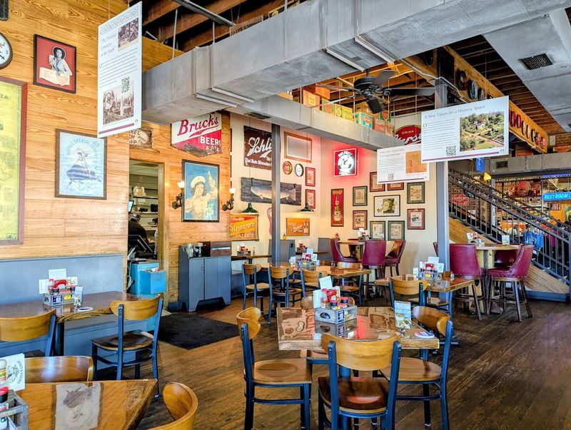 A Restaurant Sitting Beside Historic Oakland Cemetery