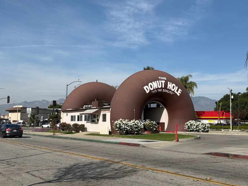 A Building Shaped Like A Giant Donut You Actually Drive Through