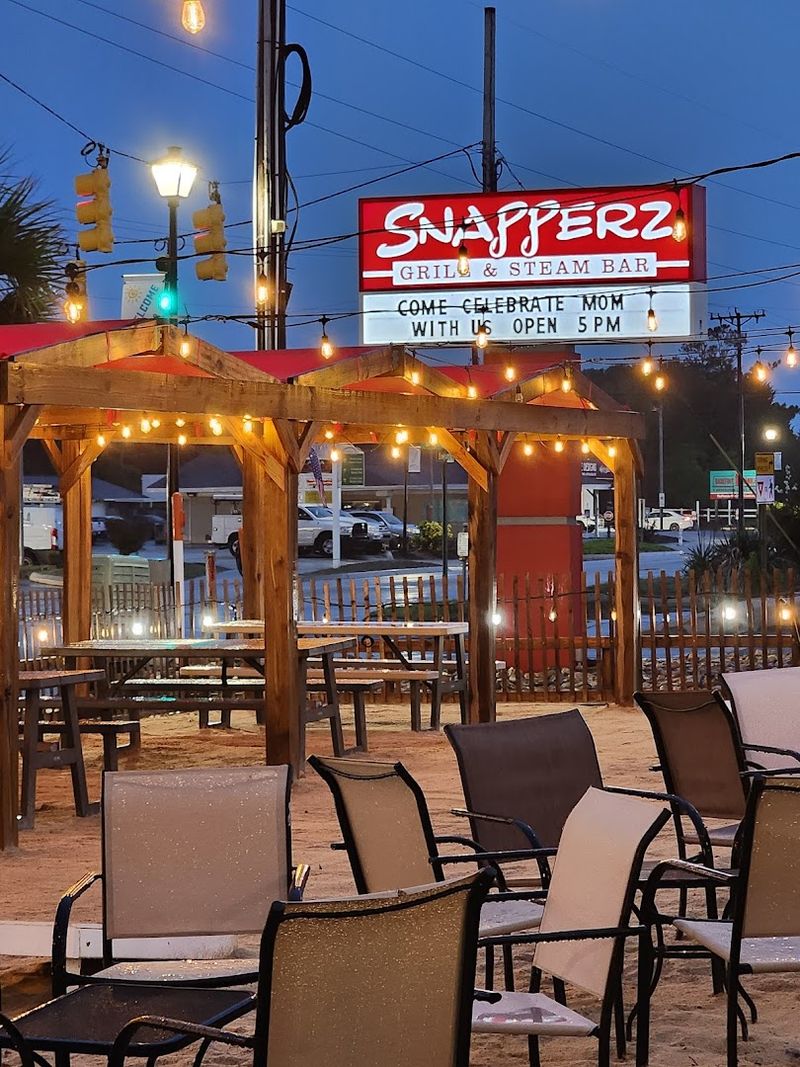 North Carolina's Crystal Coast Shrimp Burger Obsession Is Real And These Are The Spots For 2026 - Decor Hint Snapperz Grill & Steam Bar