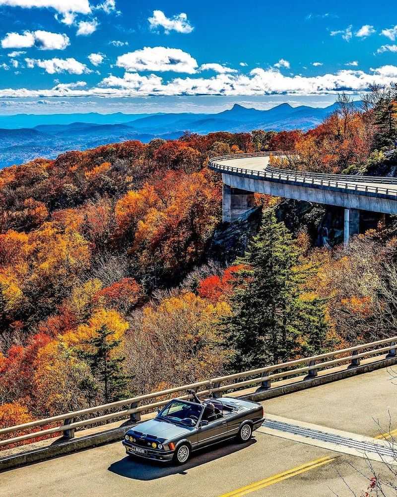 The Parkway Enters North Carolina