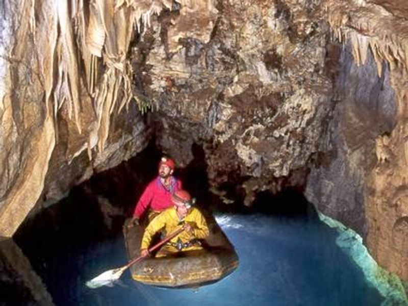 This Underground California Adventure Feels Like Stepping Into Middle-Earth - Decor Hint The Cave Of The Quills And Tom's Lake Are Standout Features