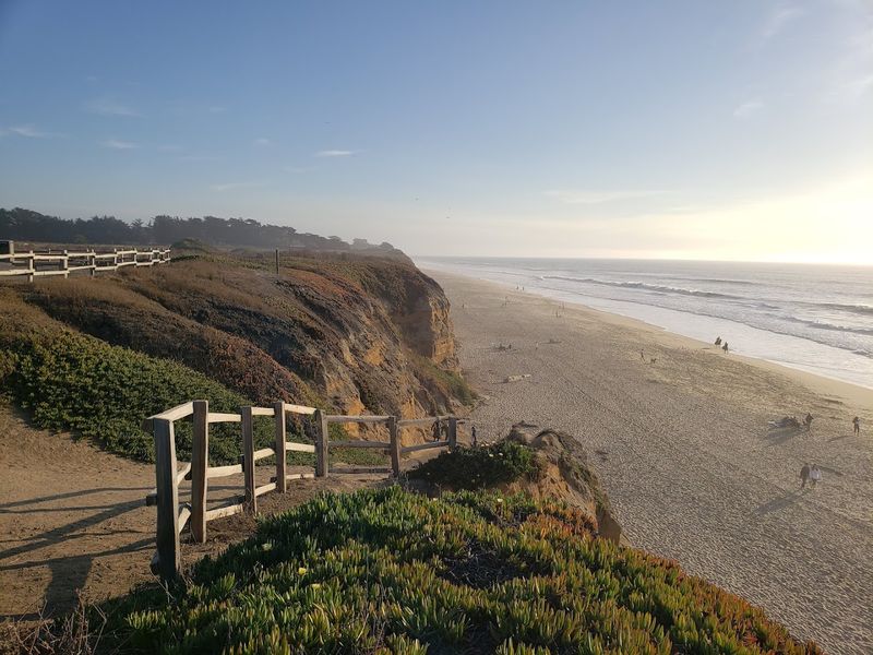 Poplar Beach Offers A Popular Midpoint Rest Stop