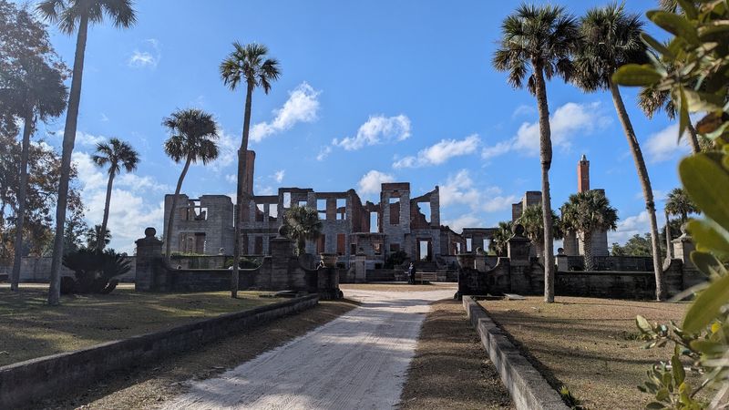 The Dungeness Ruins And Carnegie History