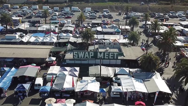 This California Swap Meet Has Been Drawing Crowds Since 1970 With Hundreds Of Vendors - Decor Hint Over Five Decades Of History Since 1970